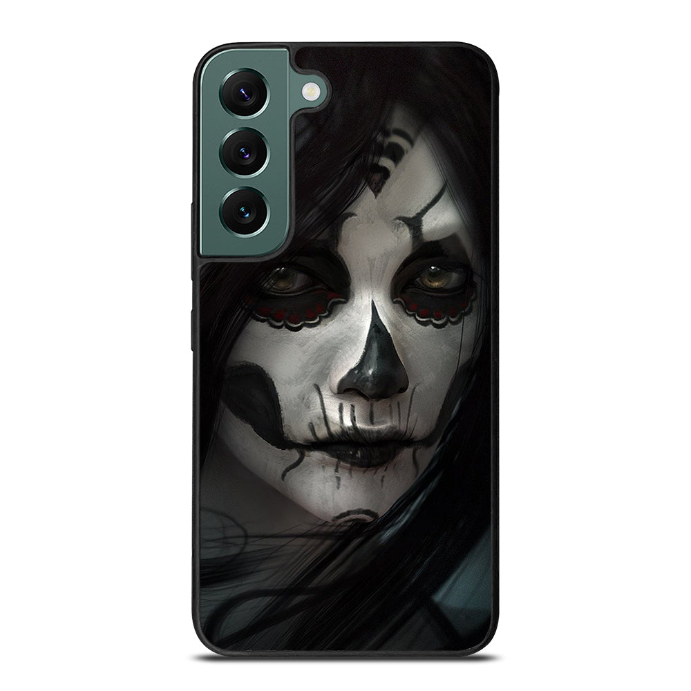 SUGAR SKULL FACE Samsung Galaxy S22 Case Cover