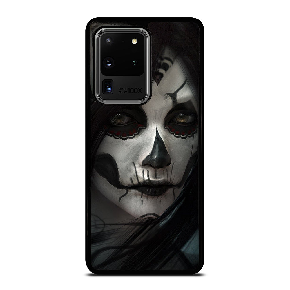 SUGAR SKULL FACE Samsung Galaxy S20 Ultra Case Cover