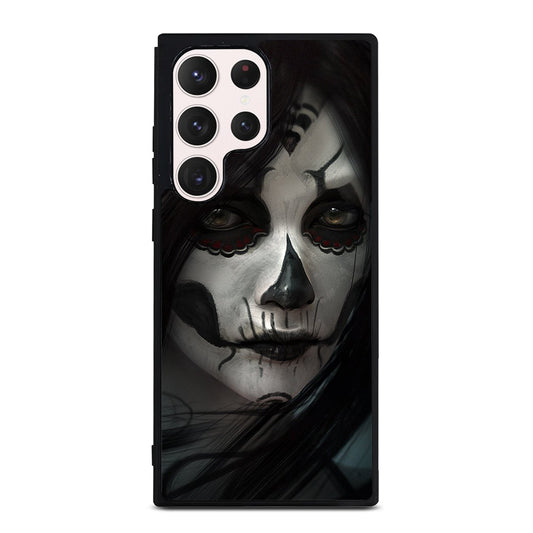 SUGAR SKULL FACE Samsung Galaxy S23 Ultra Case Cover
