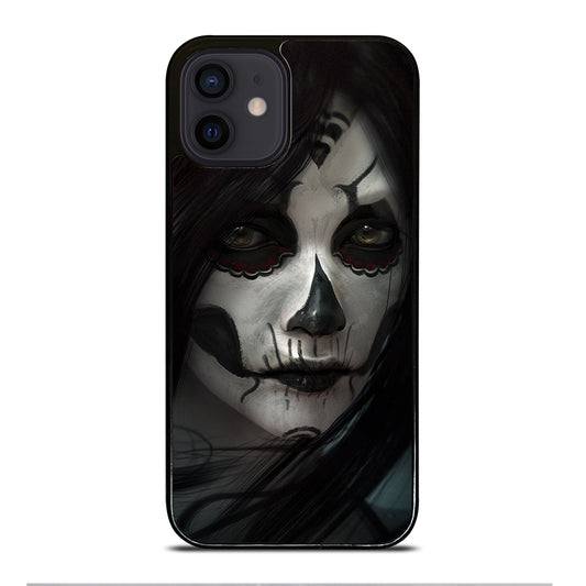 SUGAR SKULL FACE iPhone 12 Mini Case Cover