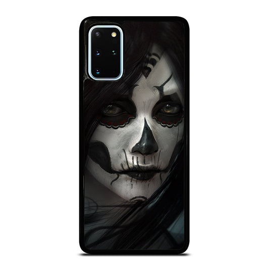 SUGAR SKULL FACE Samsung Galaxy S20 Plus Case Cover