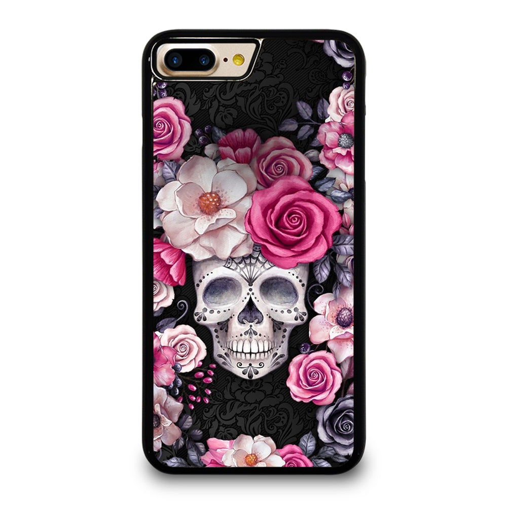 SUGAR SKULL FLOWER ROSE iPhone 7 / 8 Plus Case Cover