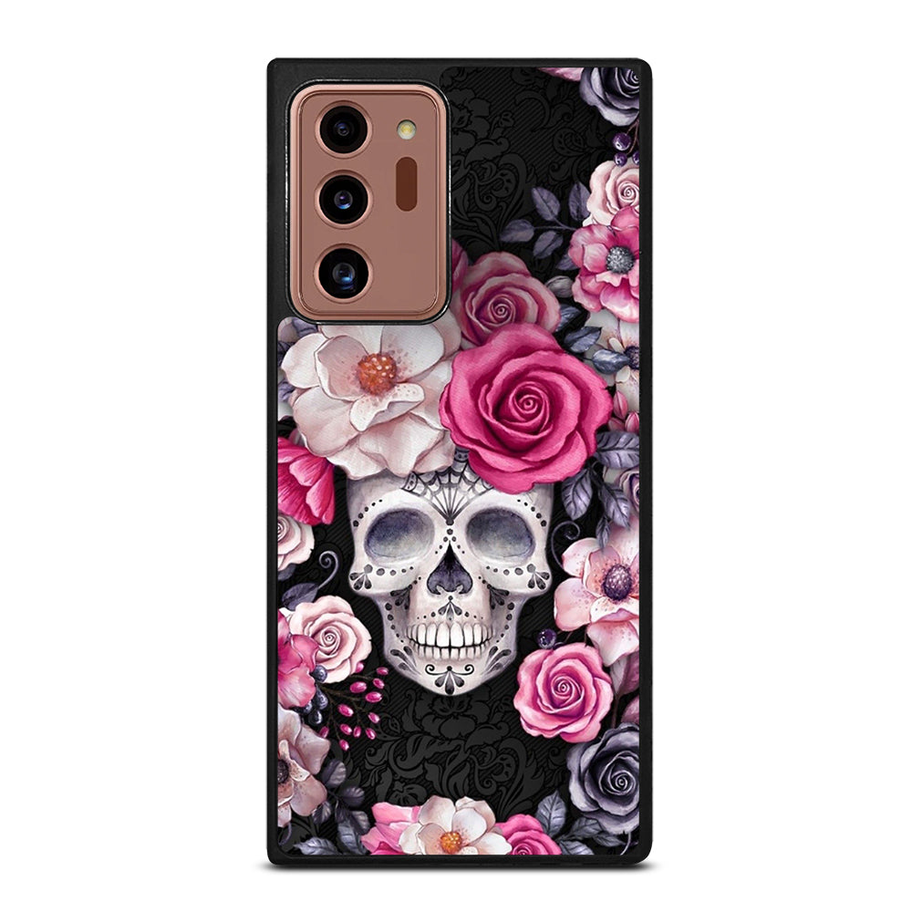 SUGAR SKULL FLOWER ROSE Samsung Galaxy Note 20 Ultra Case Cover