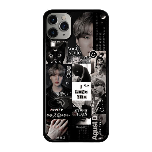 SUGA BTS COLLAGE 2 iPhone 11 Pro Max Case Cover