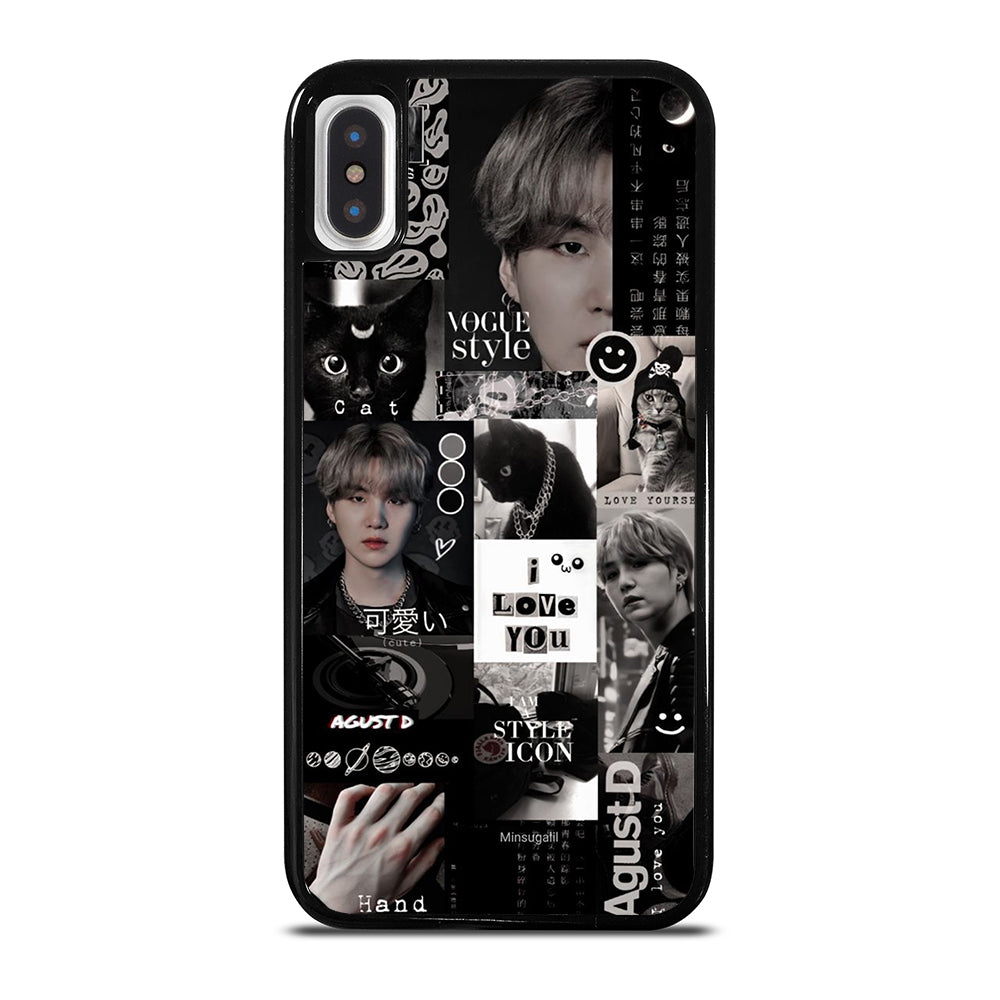 SUGA BTS COLLAGE 2 iPhone X / XS Case Cover