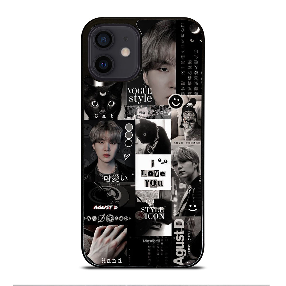 SUGA BTS COLLAGE 2 iPhone 12 Mini Case Cover