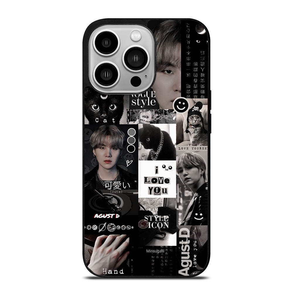 SUGA BTS COLLAGE 2 iPhone 14 Pro Case Cover