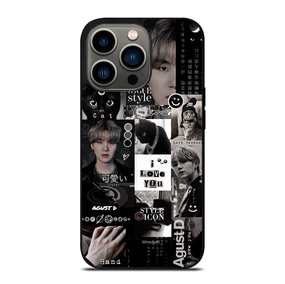 SUGA BTS COLLAGE 2 iPhone 13 Pro Case Cover
