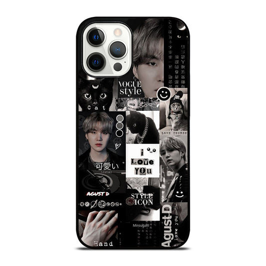 SUGA BTS COLLAGE 2 iPhone 12 Pro Max Case Cover