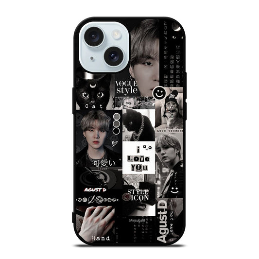 SUGA BTS COLLAGE 2 iPhone 15 Case Cover