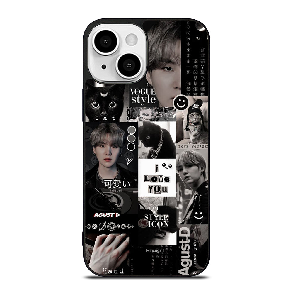 SUGA BTS COLLAGE 2 iPhone 13 Mini Case Cover