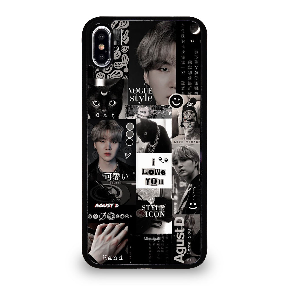 SUGA BTS COLLAGE 2 iPhone XS Max Case Cover