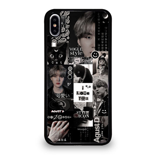 SUGA BTS COLLAGE 2 iPhone XS Max Case Cover