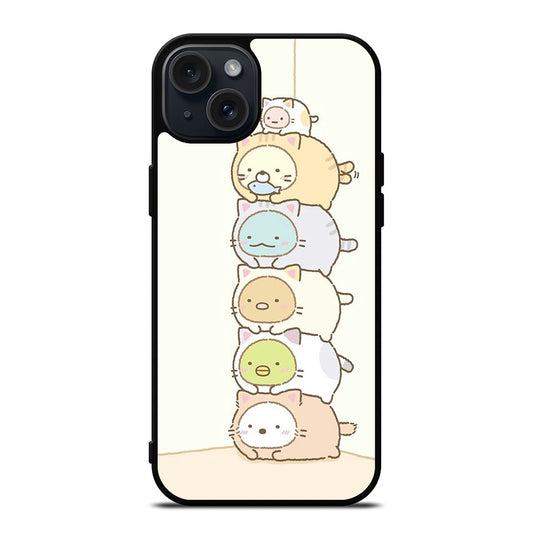 SUMIKKO GURASHI CUTE CARTOON 2 iPhone 15 Plus Case Cover