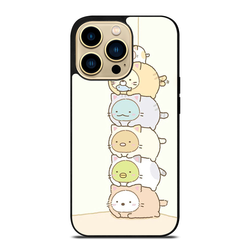 SUMIKKO GURASHI CUTE CARTOON 2 iPhone 14 Pro Max Case Cover
