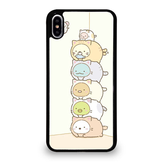 SUMIKKO GURASHI CUTE CARTOON 2 iPhone XS Max Case Cover
