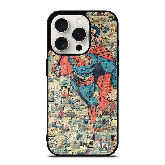 SUPERMAN DC COMIC iPhone 15 Pro Case Cover