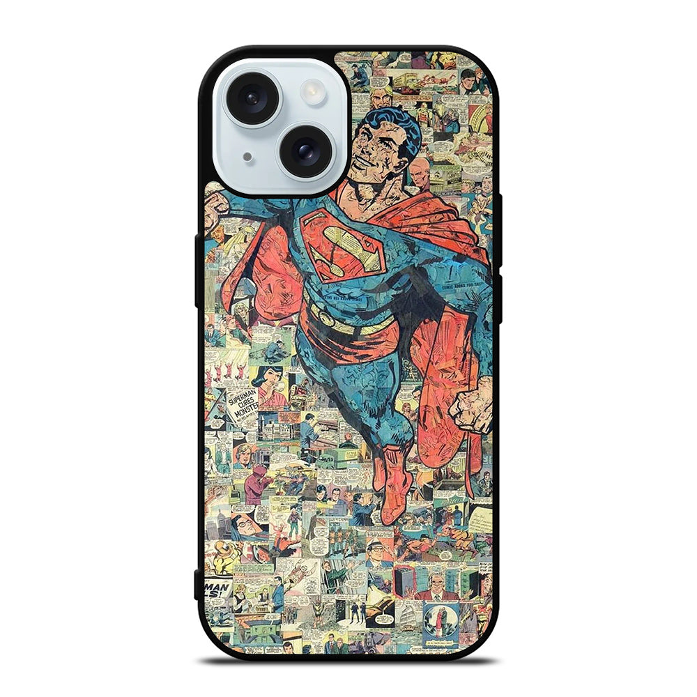 SUPERMAN DC COMIC iPhone 15 Case Cover
