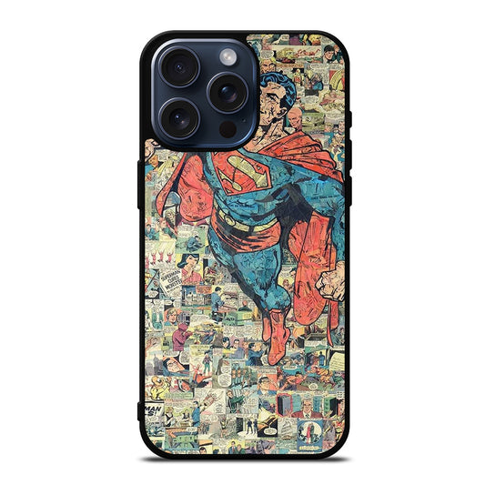 SUPERMAN DC COMIC iPhone 15 Pro Max Case Cover