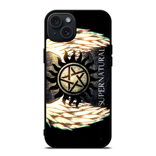 SUPERNATURAL EMBLEM iPhone 15 Plus Case Cover