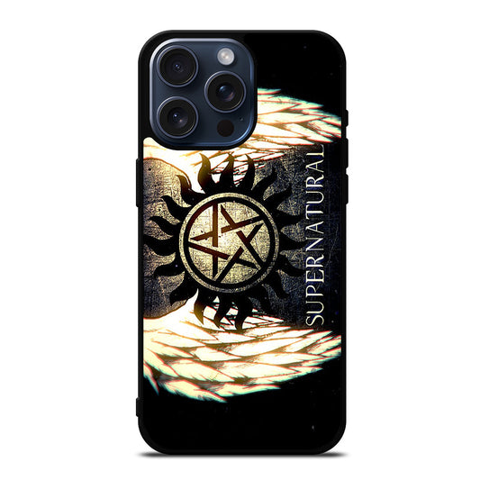 SUPERNATURAL EMBLEM iPhone 15 Pro Max Case Cover