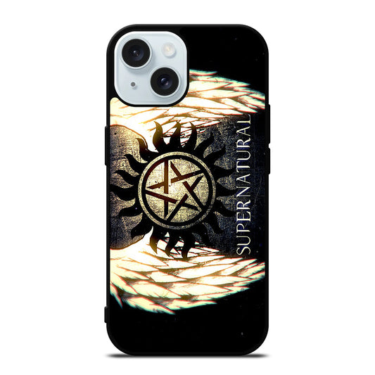 SUPERNATURAL EMBLEM iPhone 15 Case Cover