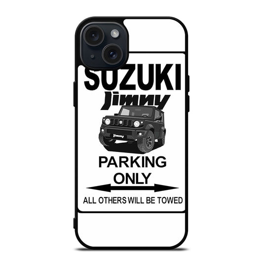 SUZUKI JIMNY SUV PARKING ONLY iPhone 15 Plus Case Cover