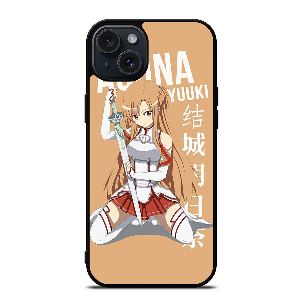 SWORD ART ONLINE ASUNA YUUKI iPhone 15 Plus Case Cover