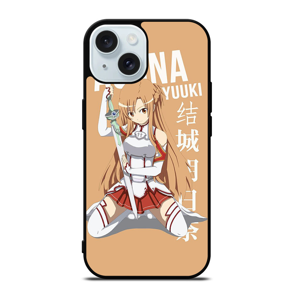 SWORD ART ONLINE ASUNA YUUKI iPhone 15 Case Cover