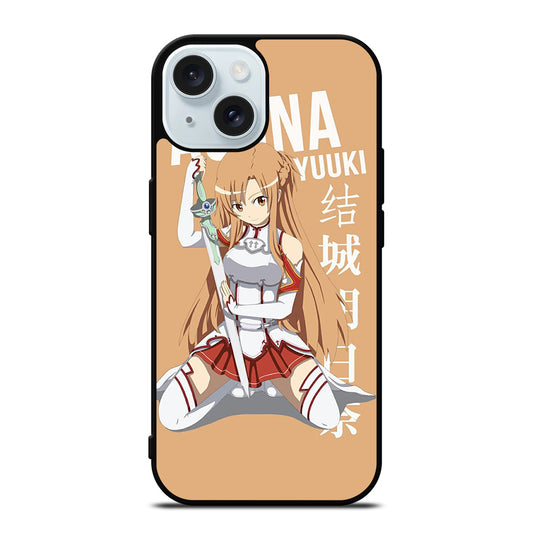 SWORD ART ONLINE ASUNA YUUKI iPhone 15 Case Cover