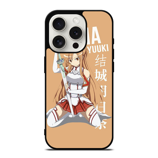 SWORD ART ONLINE ASUNA YUUKI iPhone 15 Pro Case Cover