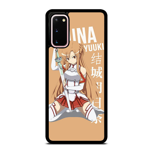 SWORD ART ONLINE ASUNA YUUKI Samsung Galaxy S20 Case Cover