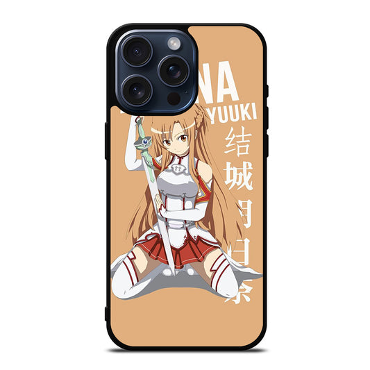 SWORD ART ONLINE ASUNA YUUKI iPhone 15 Pro Max Case Cover