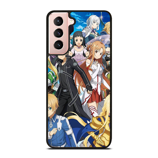 SWORD ART ONLINE CHARACTERS 1 Samsung Galaxy S21 Case Cover