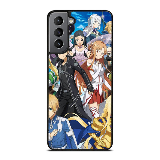 SWORD ART ONLINE CHARACTERS 1 Samsung Galaxy S21 Plus Case Cover