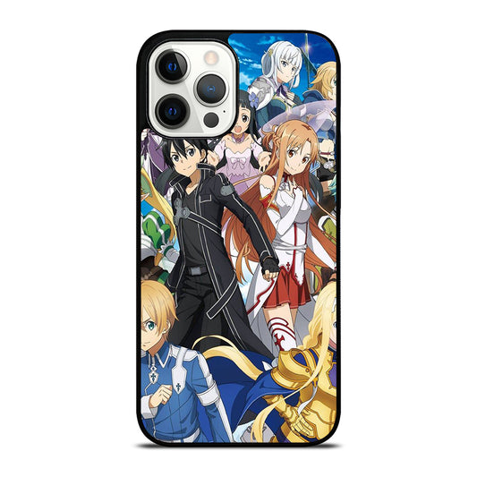 SWORD ART ONLINE CHARACTERS 1 iPhone 12 Pro Max Case Cover
