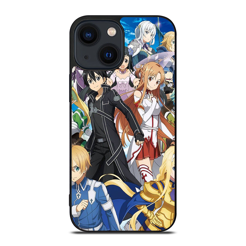 SWORD ART ONLINE CHARACTERS 1 iPhone 14 Plus Case Cover