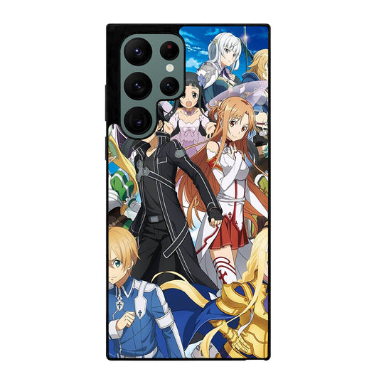 SWORD ART ONLINE CHARACTERS 1 Samsung Galaxy S22 Ultra Case Cover
