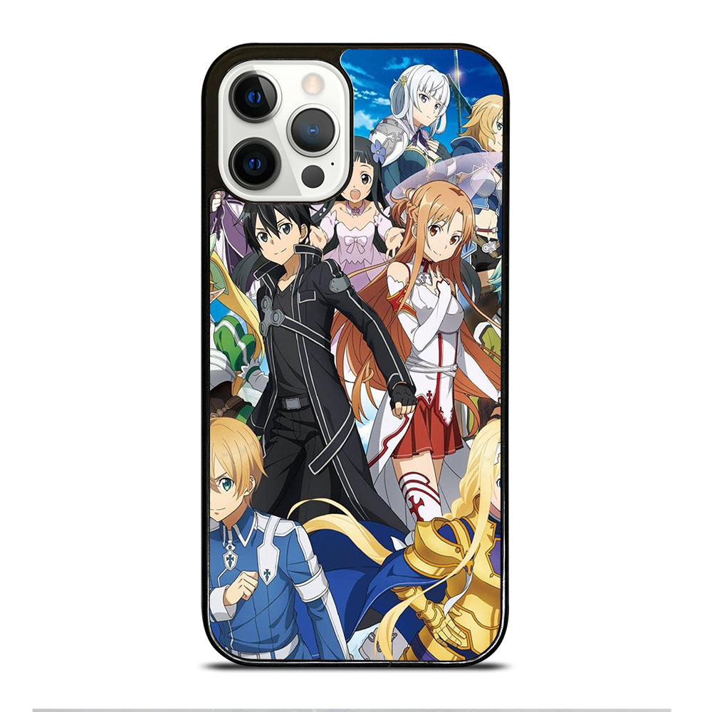 SWORD ART ONLINE CHARACTERS 1 iPhone 12 Pro Case Cover