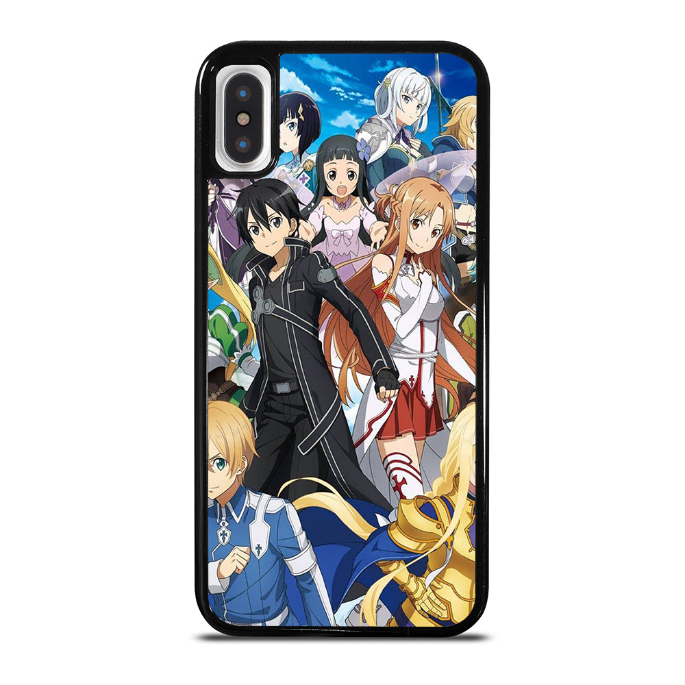 SWORD ART ONLINE CHARACTERS 1 iPhone X / XS Case Cover