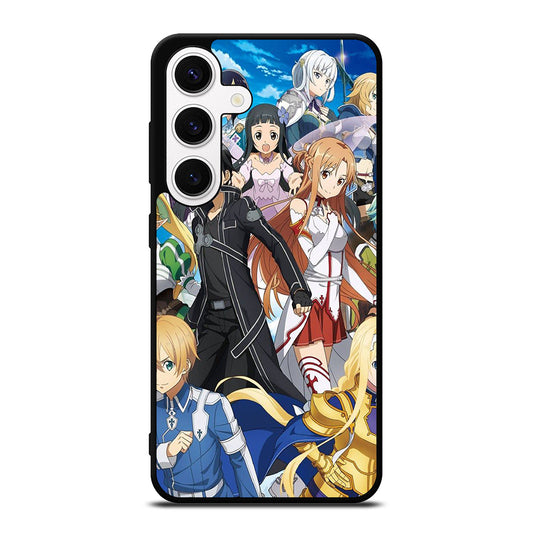 SWORD ART ONLINE CHARACTERS 1 Samsung Galaxy S24 Case Cover