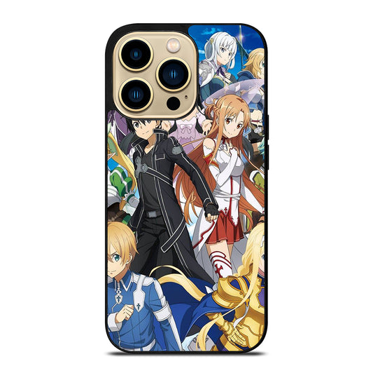 SWORD ART ONLINE CHARACTERS 1 iPhone 14 Pro Max Case Cover
