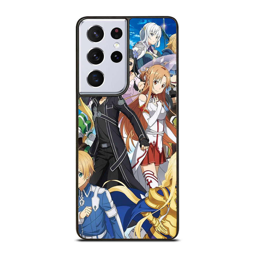 SWORD ART ONLINE CHARACTERS 1 Samsung Galaxy S21 Ultra Case Cover