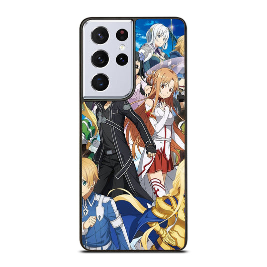 SWORD ART ONLINE CHARACTERS 1 Samsung Galaxy S21 Ultra Case Cover