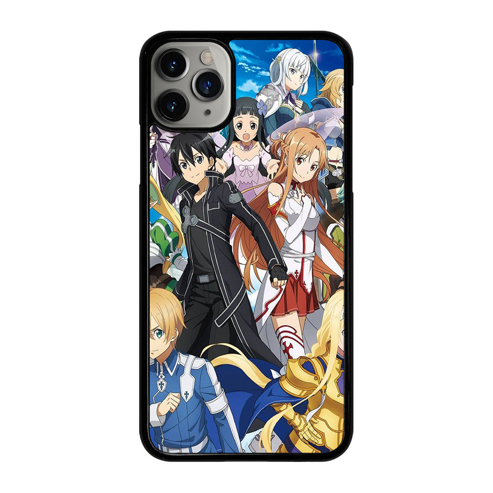 SWORD ART ONLINE CHARACTERS 1 iPhone 11 Pro Max Case Cover