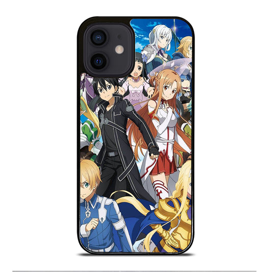 SWORD ART ONLINE CHARACTERS 1 iPhone 12 Mini Case Cover
