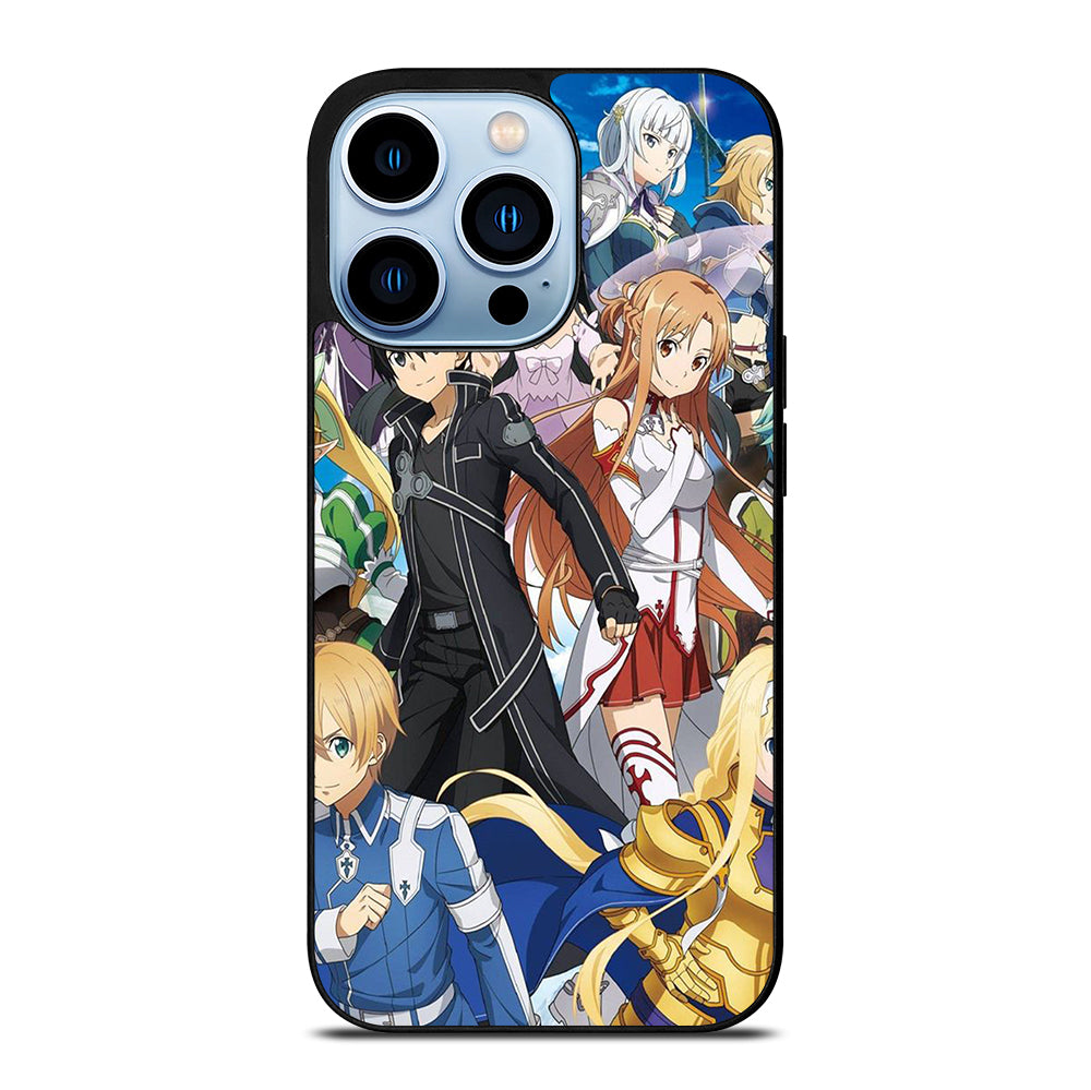 SWORD ART ONLINE CHARACTERS 1 iPhone 13 Pro Max Case Cover