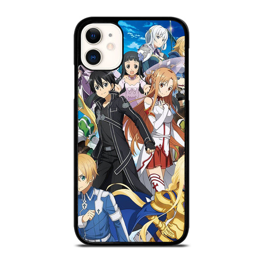 SWORD ART ONLINE CHARACTERS 1 iPhone 11 Case Cover