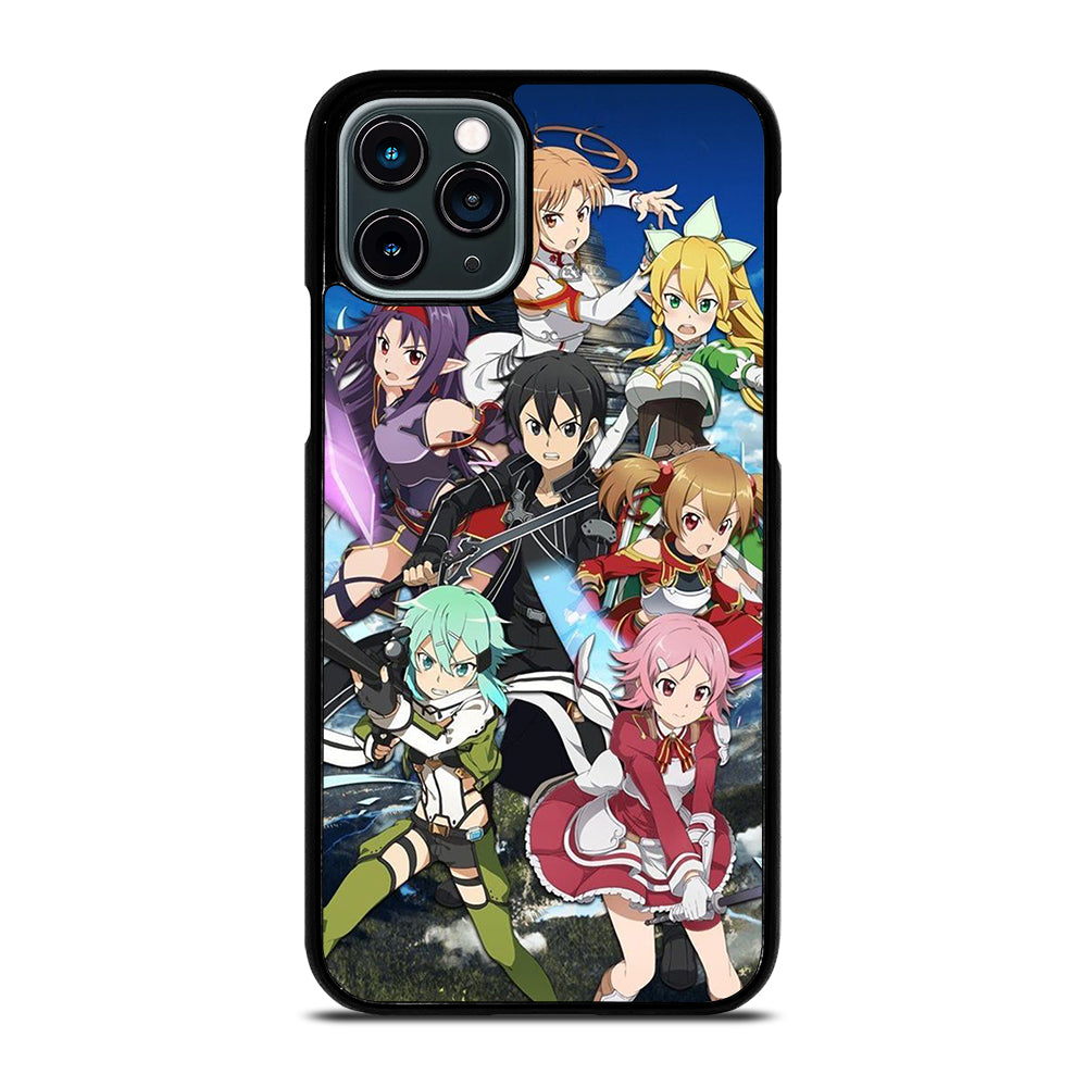 SWORD ART ONLINE CHARACTERS 2 iPhone 11 Pro Case Cover