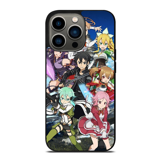 SWORD ART ONLINE CHARACTERS 2 iPhone 13 Pro Case Cover